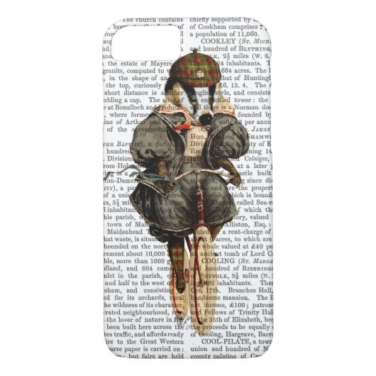 Badger op  fiets Case-Mate iPhone case (Achterkant)