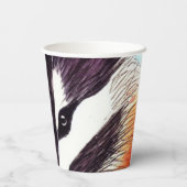 Badger Papieren Bekers (Achterkant)