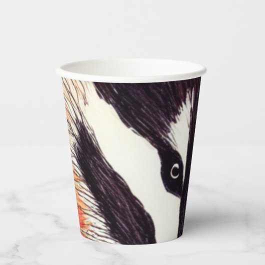 Badger Papieren Bekers (Voorkant)