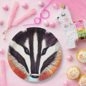 Badger Papieren Bordje (Feest)