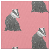 Badger Red Stof (Close Up)