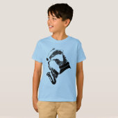 Badger Saxophone T-shirt (Voorkant volledig)
