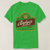 Badger Select Beer Retro Defunct Breweriana T-shirt (Design voorkant)