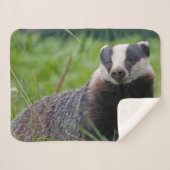 Badger Sherpa Blanket Sherpa Deken (Voorkant (horizontaal))