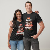 BADGER-Shirt, BADGER CadeauShirten T-shirt (Unisex)