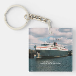 Badger-sleutelketen Sleutelhanger