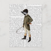 Badger the Rider Full Briefkaart (Voorkant)