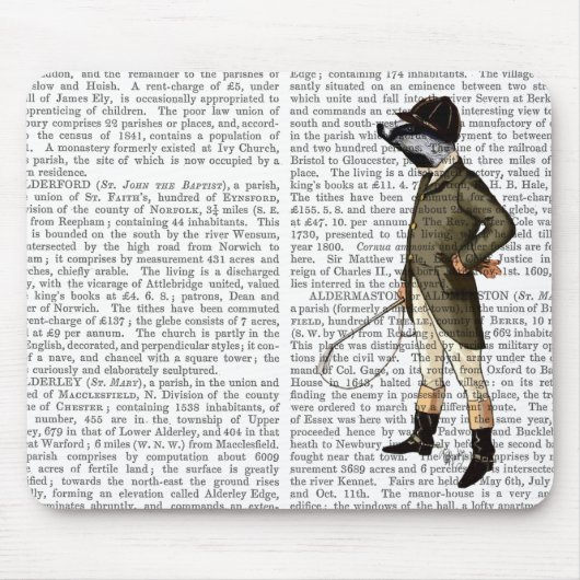 Badger the Rider Full Muismat (Voorkant)