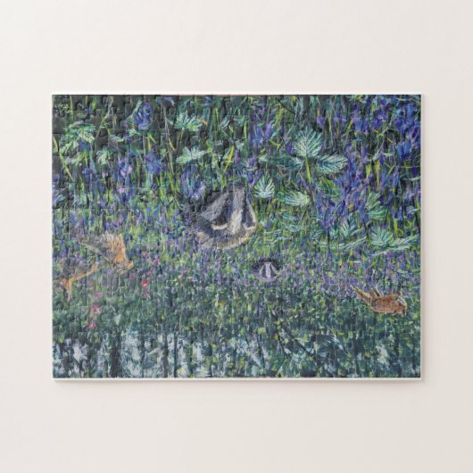 Badger Wood Legpuzzel (Horizontaal)