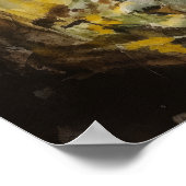 Badger Woodland Animal Art Print Poster (Hoek)