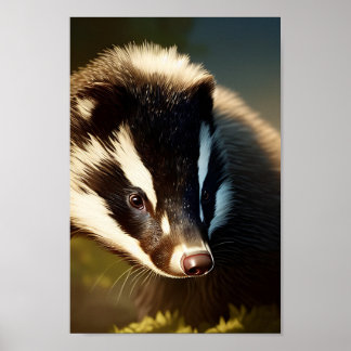 Badgerkunst Poster