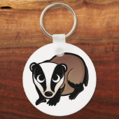 Badgerontwerp Sleutelhanger (Voorkant)