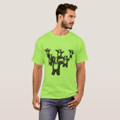 Badgers badgers t-shirt (Voorkant volledig)
