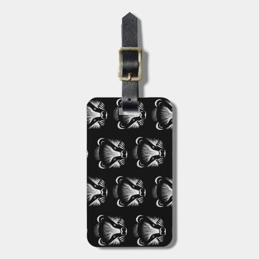 Badgers Bagagelabel (Voorkant verticaal)