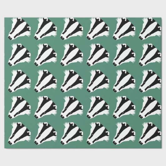 Badgers Cadeaupapier (Zoom)