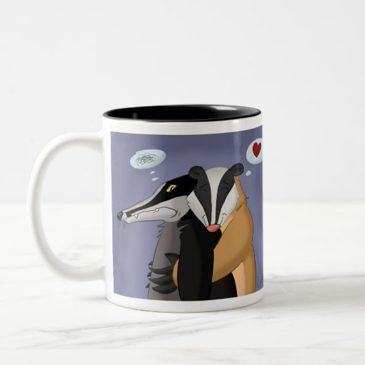 Badgers in Love Mok (Links)