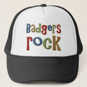 Badgers Rock Trucker Pet (Voorkant)