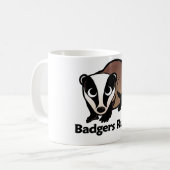Badgers Rule! Koffiemok (Voorkant links)