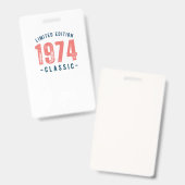 Badges 1974 (Front & Back)