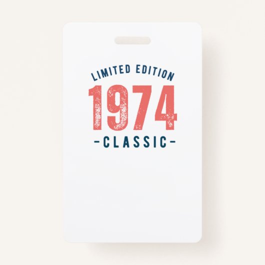 Badges 1974 (Voorkant)