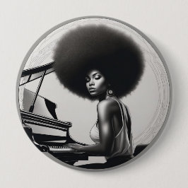 badges afrro  ronde button 4,0 cm