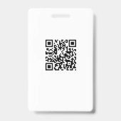 badges business personnel staff employee (Achterkant)