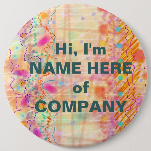 Badges, pennen - Gewoon perachy Ronde Button 6,0 Cm (Voorkant)