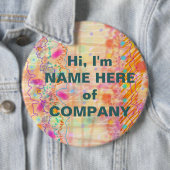 Badges, pennen - Gewoon perachy Ronde Button 6,0 Cm (In situ)