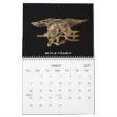 Badges van de Amerikaanse strijdkrachten Kalender (Mar 2027)