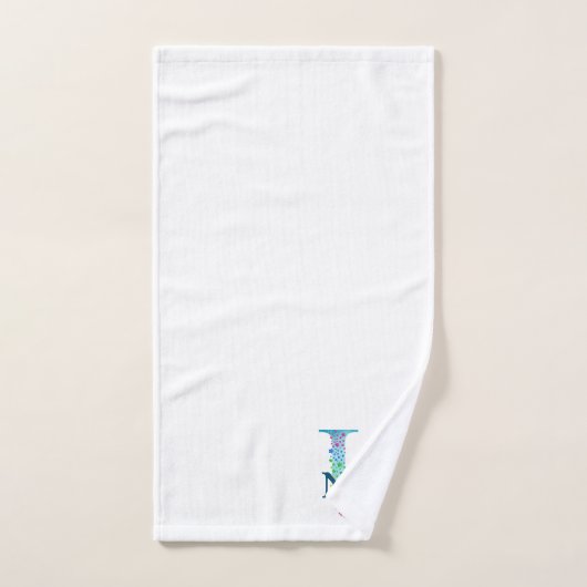 Badgeset met initiaal U-monogram Bad Handdoek (Handdoek)