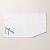 Badgeset met monogram Letter Z Bad Handdoek (Handdoek)