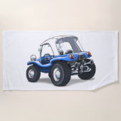 badhanddoek (blauwe hardtop) (Voorkant)