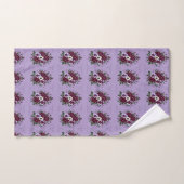 Badhanddoek Boeket Viooltjes Bad Handdoek (Handdoek)