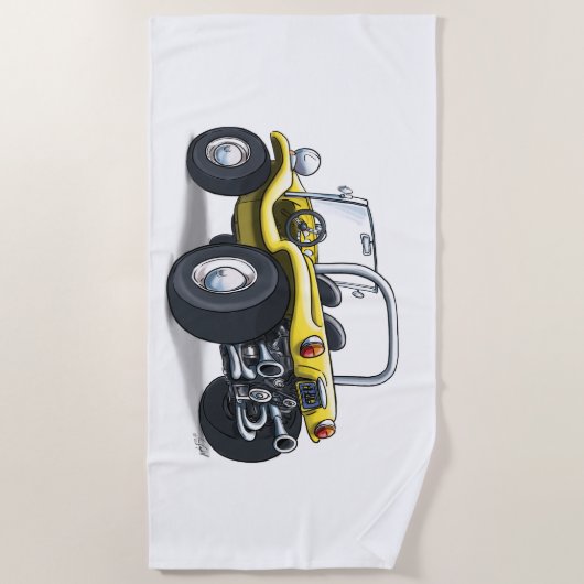 badhanddoek (gele opening) (Voorkant)