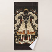 Badhanddoek Gemini Celestial Zodiac Art (Badhanddoek)