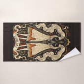 Badhanddoek Gemini Celestial Zodiac Art (Badhanddoek)