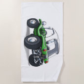 badhanddoek (groene hardtop) (Voorkant)