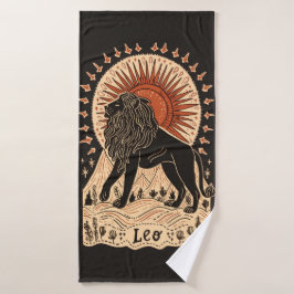 Badhanddoek Leo Celestial Zodiac Art