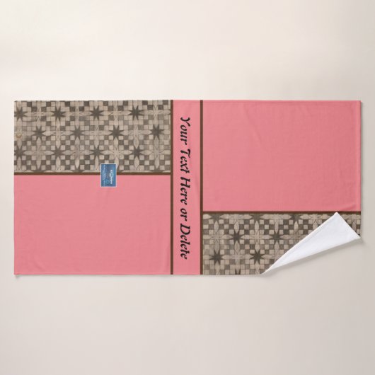 Badhanddoek (Perzik LED S.C.C.)RFPMDesigns ©️2023 (Badhanddoek)