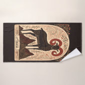 Badhanddoek Ram Hemelse Zodiac Art (Badhanddoek)