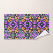 Badhanddoek Set Monarch op Asters Bad Handdoek (Handdoek)