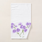 Badhanddoek Set-Paarse Wildflowers Bad Handdoek (Handdoek)