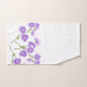 Badhanddoek Set-Paarse Wildflowers Bad Handdoek (Handdoek)