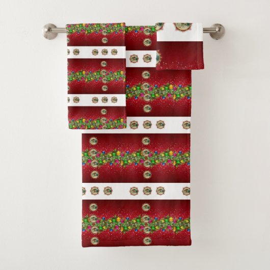 Badhanddoek Sets Kerstmis Bad Handdoek (Insitu)