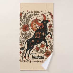 Badhanddoek Stier Hemelse Zodiac Art