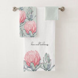 Badhanddoeken Bloemen Bad Handdoek