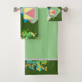 Badhanddoeken set bad handdoek