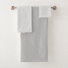 Badhanddoeken set bad handdoek