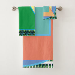 Badhanddoeken set bad handdoek