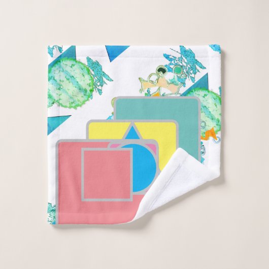 Badhanddoeken set bad handdoek (Wasdoekje)